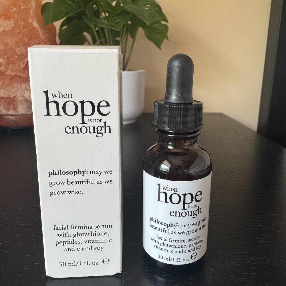 Philosophy When Hope Is Not Enough Facial Firming Serum - 1 oz